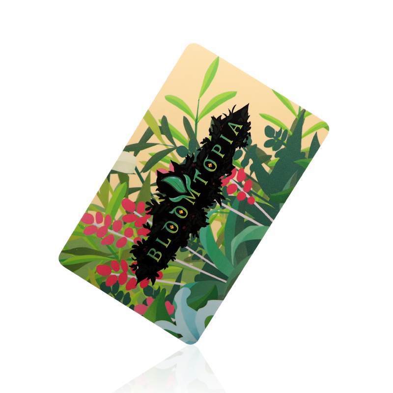 Printing Customized Smart PVC NFC Business Card 13.56Mhz NFC Card For VIP Access Control
