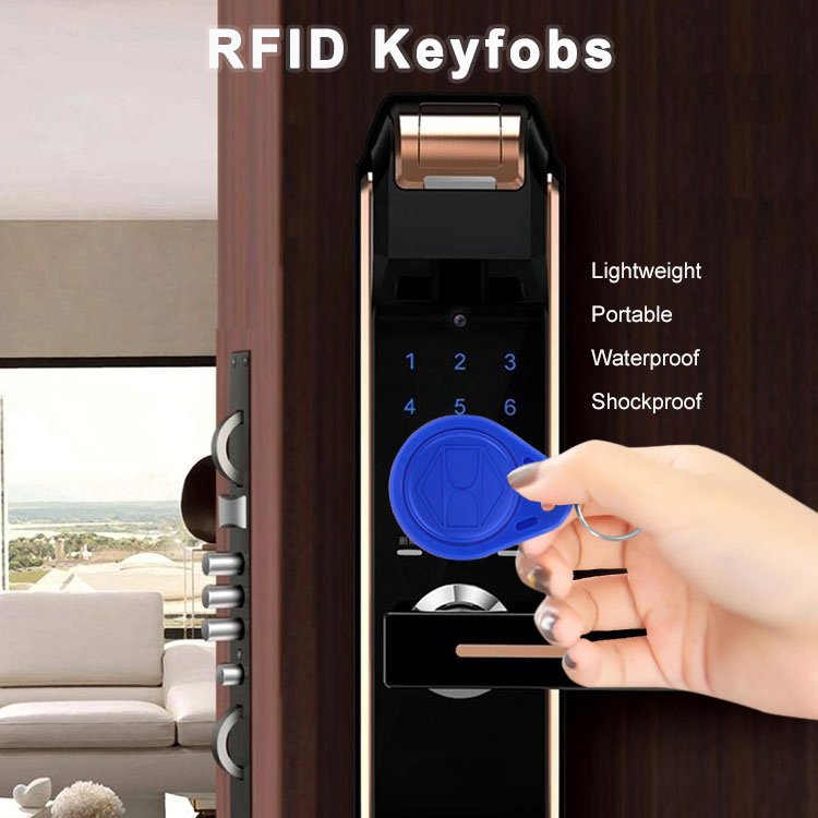 Wholesale Waterproof ABS Keychain Access Control Card 125KHz TK4100 Key Tag RFID Key Fob