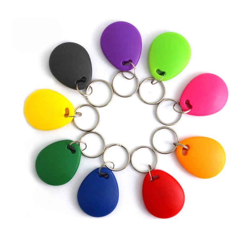 Custom RFID 125KHz Proximity Card Keyfobs ABS Key EM Tags ID Chip keychain Smart Keyfob