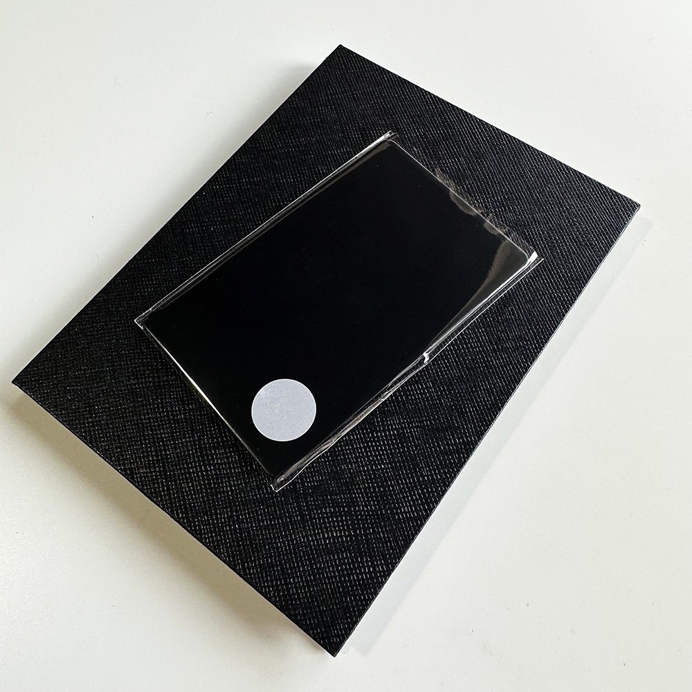 CKTRFID Black Waterproof Business Card Nfc Access Control Card Metal Rfid Blank NFC Card