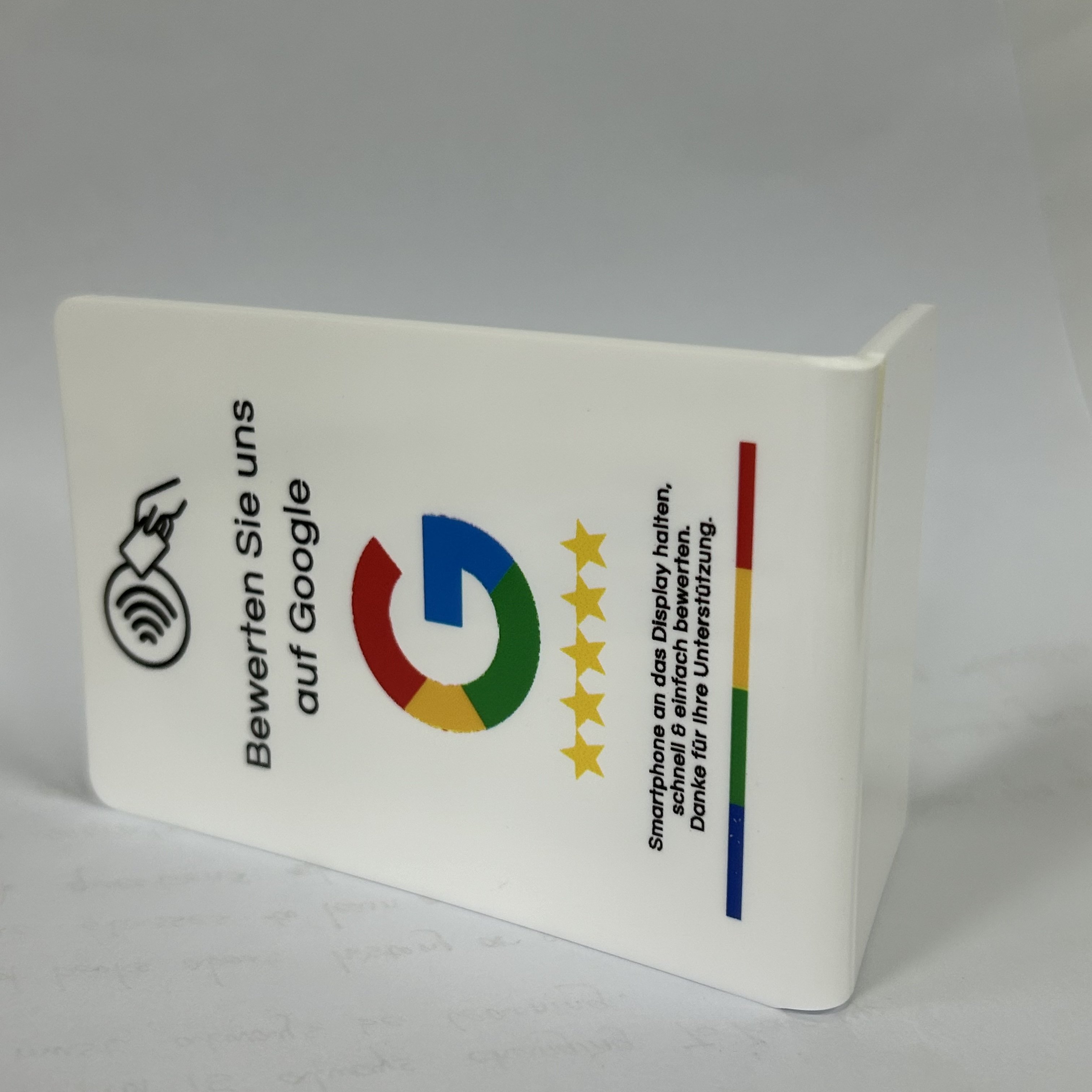 RFID Operate Simple And Quick Feedback NFC Google User Rating Card with printing