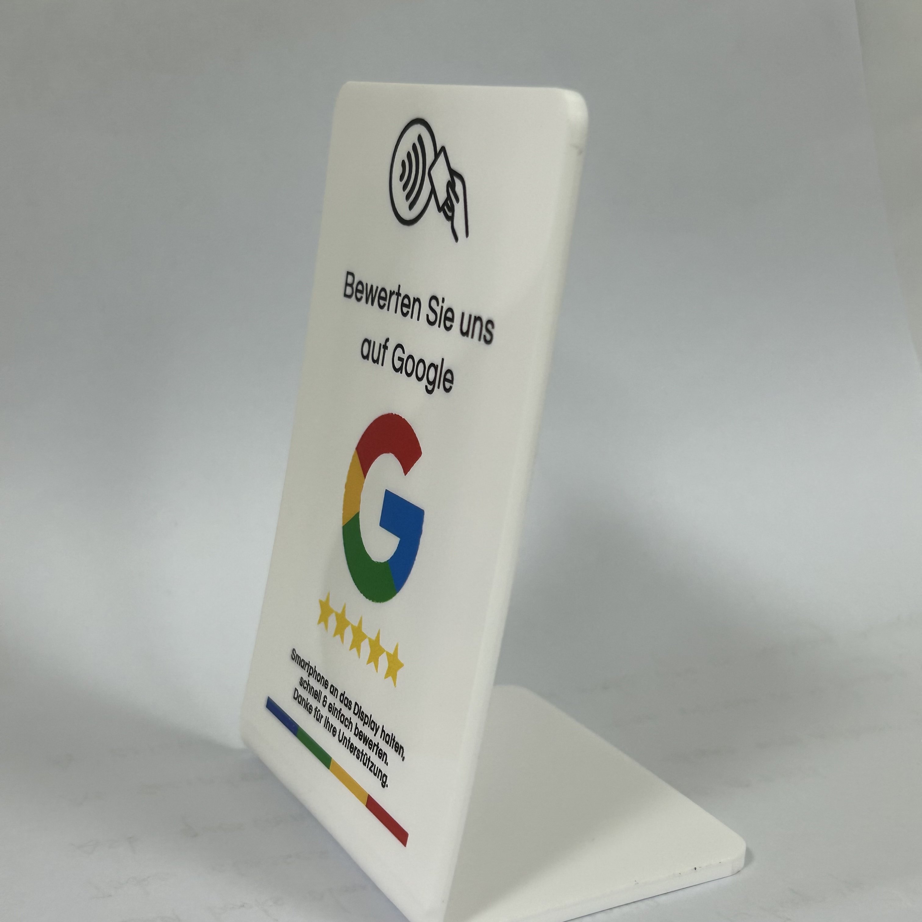 RFID Operate Simple And Quick Feedback NFC Google User Rating Card with printing