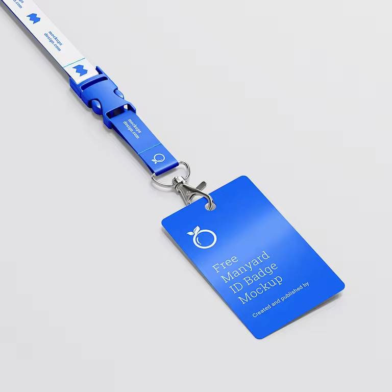 Wholesale Custom Size RFID Plastic ID Name photo student employee working staff hanging Card hotel key
