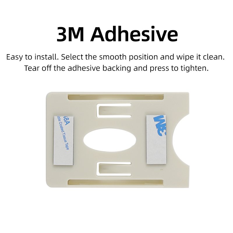 Car Access Card Bracket Adhesive RFID IC/ID Card Holder for RFID Vehicle Packing Access Control