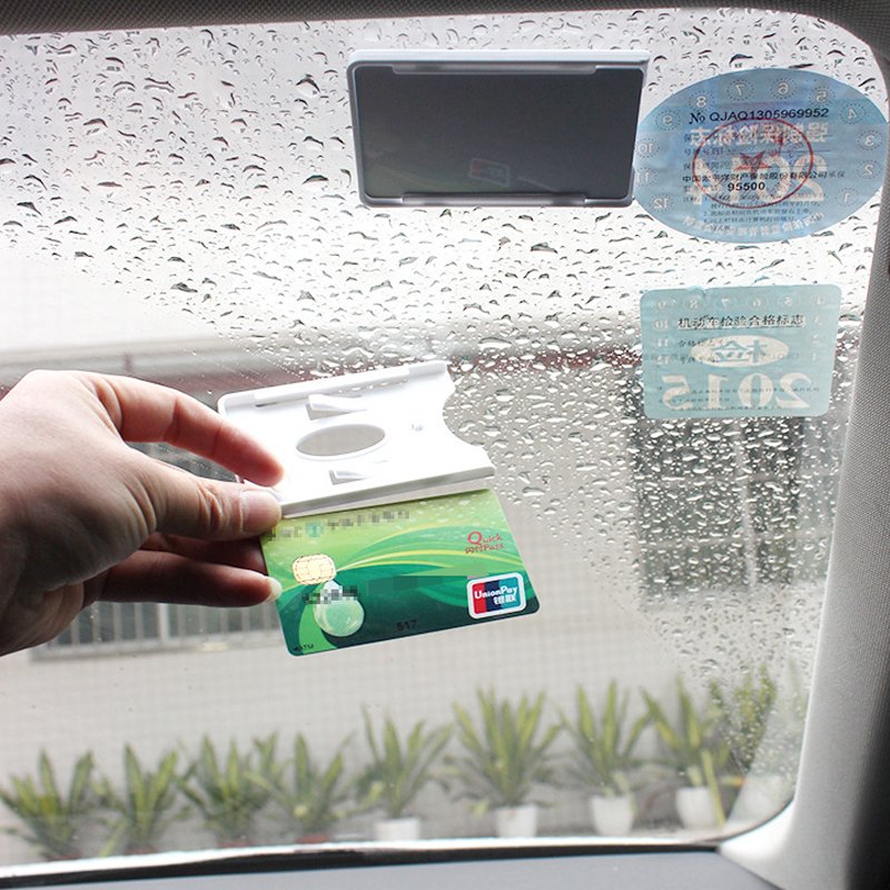 Car Access Card Bracket Adhesive RFID IC/ID Card Holder for RFID Vehicle Packing Access Control