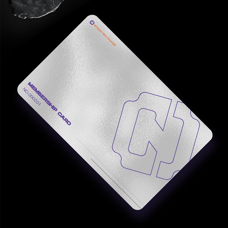 Customized vip gift card with QR code PVC business barcoded membership christmas card