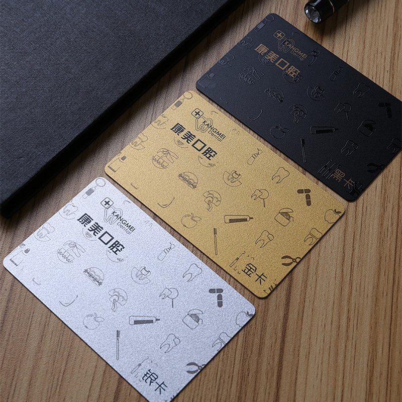 Customized vip gift card with QR code PVC business barcoded membership christmas card