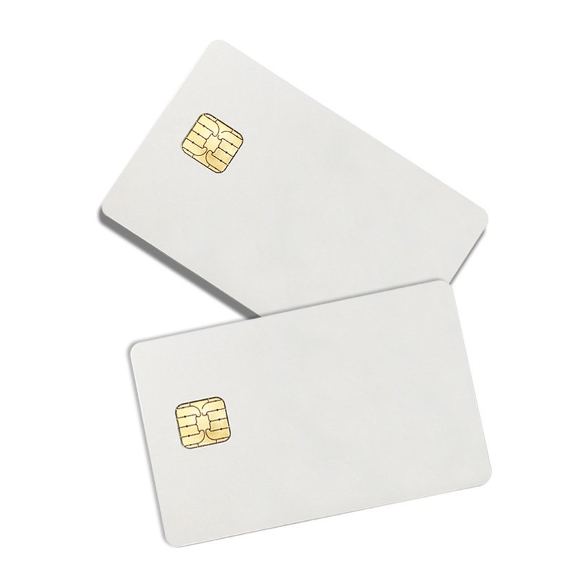 Customizable J2A040 Chip Card RFID NFC Blank Magnetic Strip Chip Cards Emv Chip CPU Card Compatible with JCOP21-36K