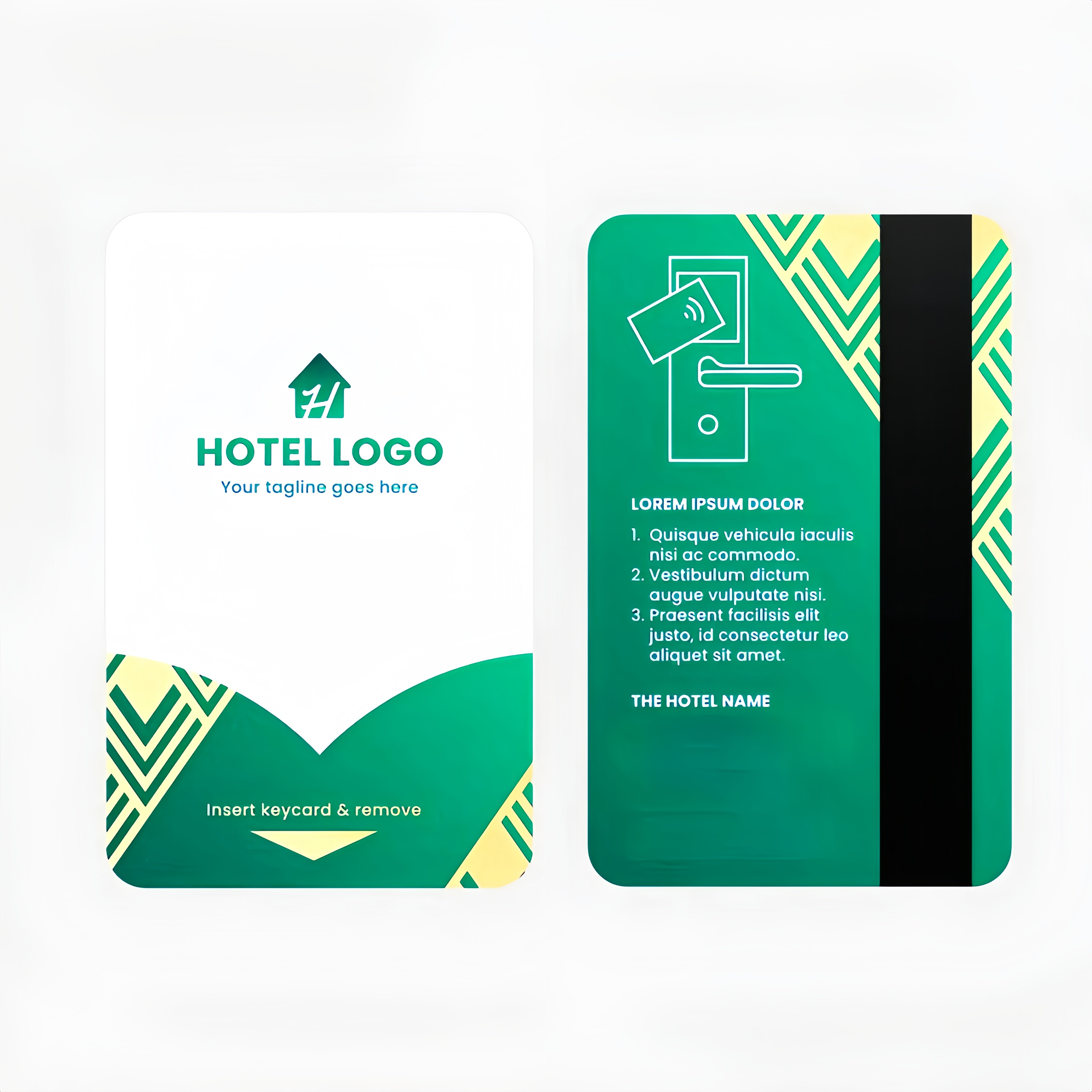 Printing RFID NFC Chip Member Hotel Key Visiting Access control Card With Magnetic Stripe