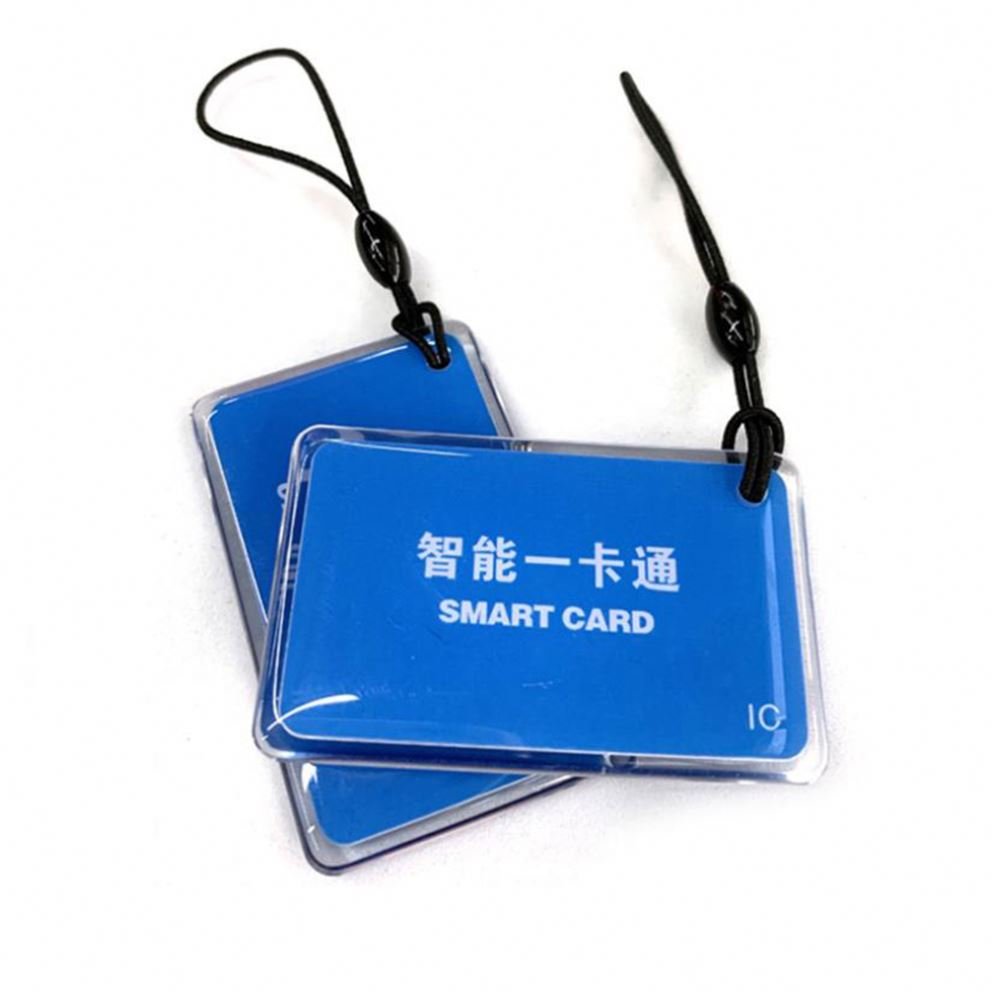 13.56Mhz CPU Epoxy Key Tag Access Control NFC Electronic Card RFID School Elevator Swipe Smart IC Epoxy Card