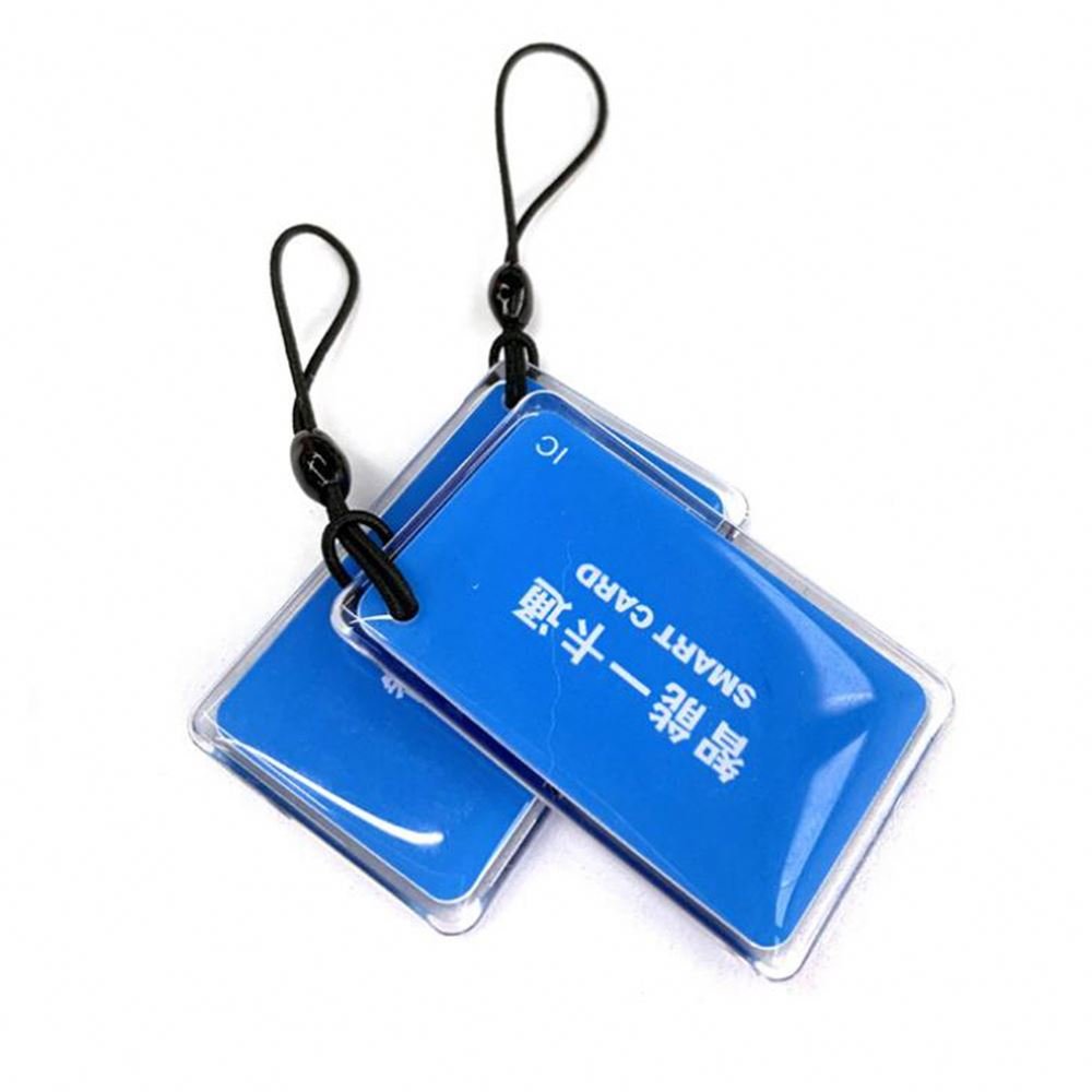 13.56Mhz CPU Epoxy Key Tag Access Control NFC Electronic Card RFID School Elevator Swipe Smart IC Epoxy Card