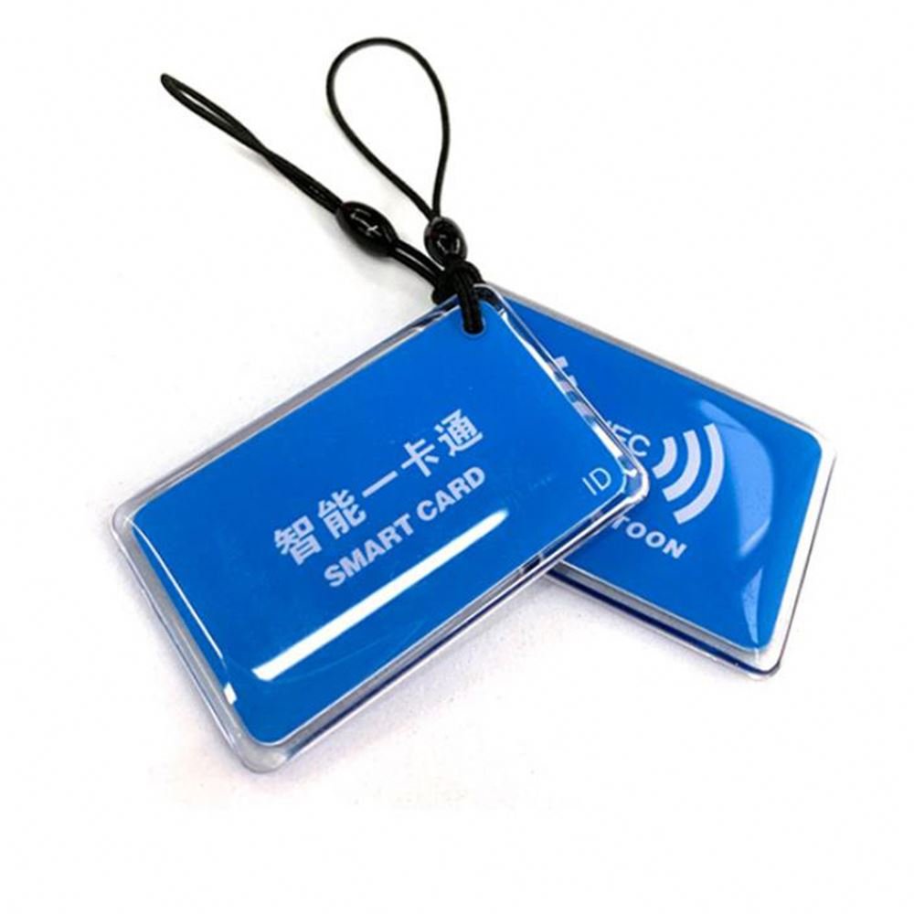 13.56Mhz CPU Epoxy Key Tag Access Control NFC Electronic Card RFID School Elevator Swipe Smart IC Epoxy Card