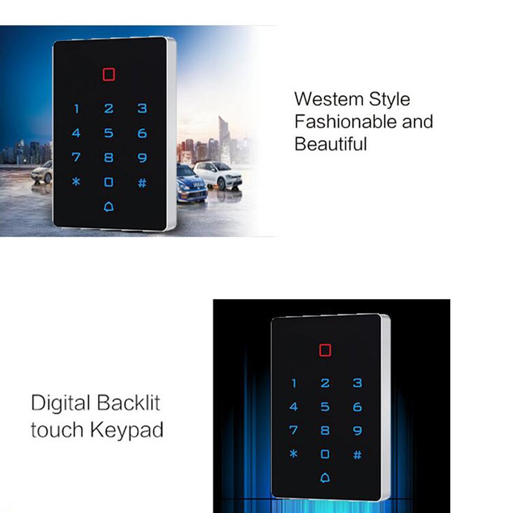 125khz Rfid Card WIFI Tuya Smart Door Lock Door Access Control System Standalone Door Entry Access Controller