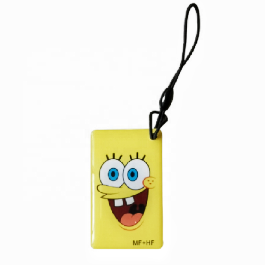 Top sale customized logo with ntg213 215 ISO14443A 13.56mhz RFID epoxy card NFC ID pet tag factory