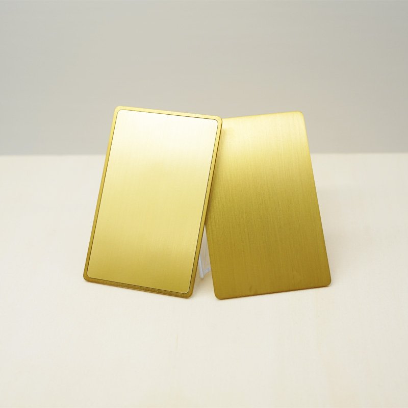 Contactless Programming NFC Metal Business Cards Tap to go NFC Chip Metal Business Card
