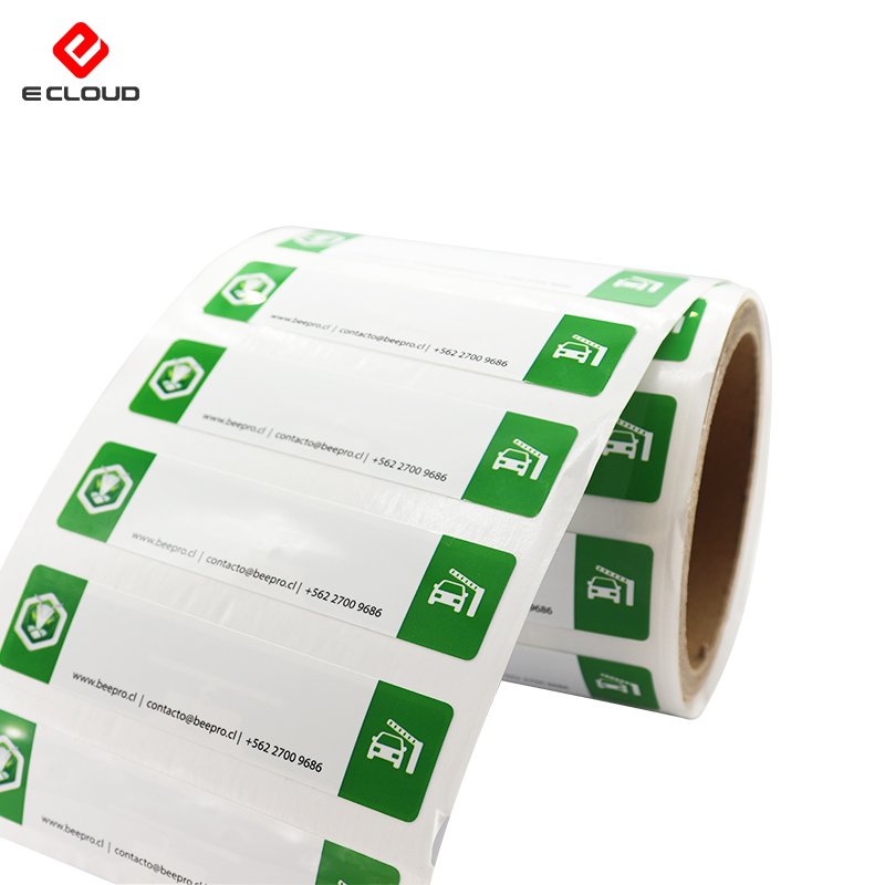 Manufacturer Wholesale Waterproof Passive Alien 9654 UHF Car Windshield RFID Tag Sticker UHF Windshield RFID Label