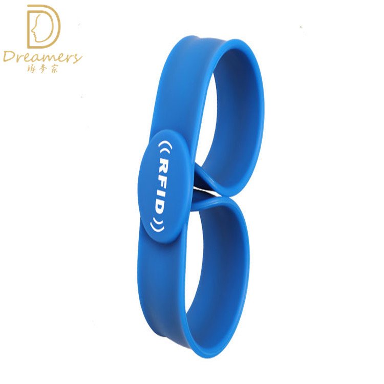 Rfid Silicone Wrist Strap 13.56Mhz High Frequency Passive Radio Frequency Bracelet IC Access Control Bracelet