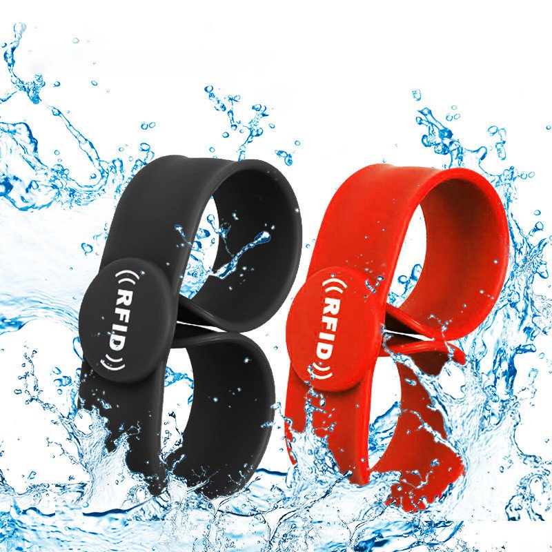 Rfid Silicone Wrist Strap 13.56Mhz High Frequency Passive Radio Frequency Bracelet IC Access Control Bracelet