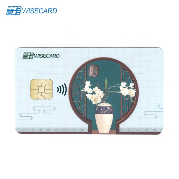 85.5x54mm Fingerprint Smart Card , Biometric Access Card For Finance