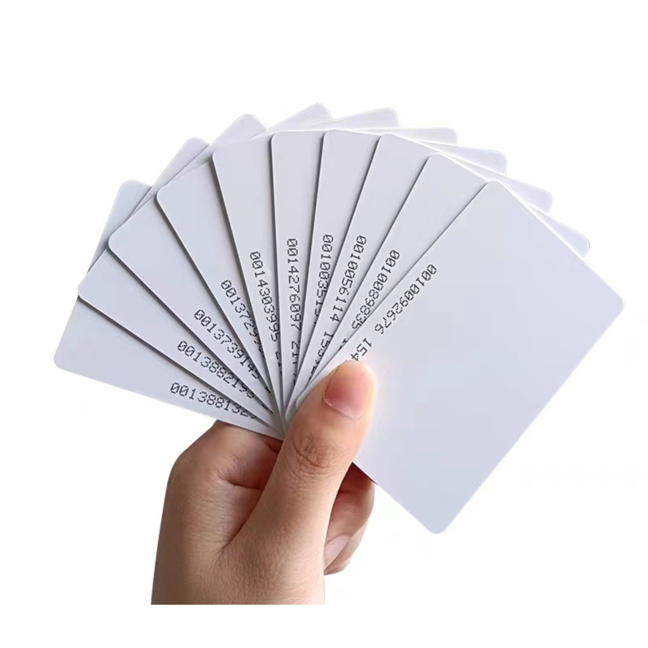 Printable CR80 Laminated Sublimation Plastic White Id Access control card Blank PVC Card