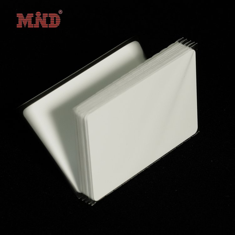 High Quality Printable Customized White Plastic 13.56Mhz RFID Blank Key Card Proximity for Access Control