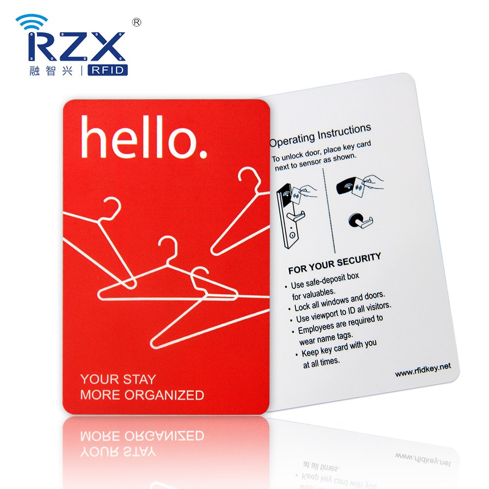Card Factory Price Custom Design 125KHz TK4100 LF Rfid Access Control Hotel Room Key Card