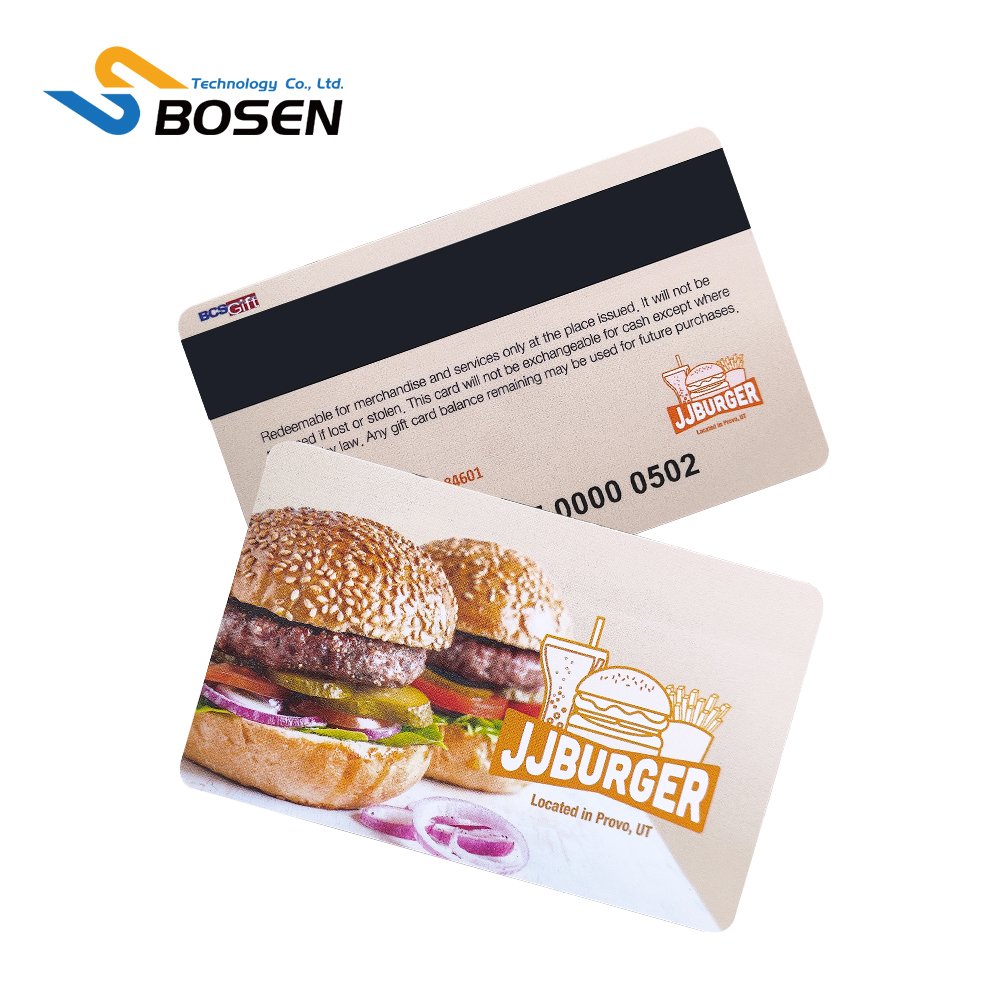 Factory Custom Printing QR Code Barcode VIP Membership Card Plastic PVC Hico Loco Magnetic Stripe Gift Cards