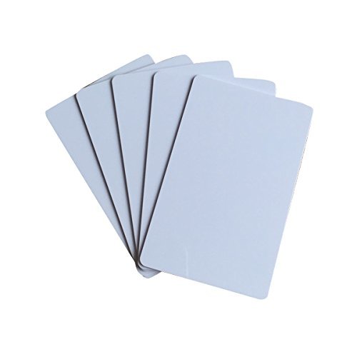 RFID 13.56MHz Contactless IC Card With Fudan FM11RF08 Chip Blank White ISO PVC Card For Access Control Reader
