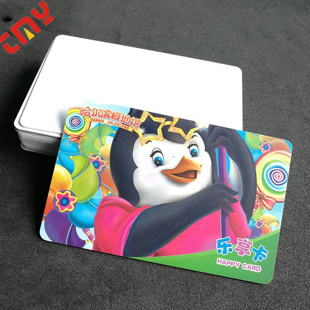30mil Sublimation UV Inkjet Printable School Student Photo Identification Employee Badge Blank Plastic PVC ID Card For Visiting
