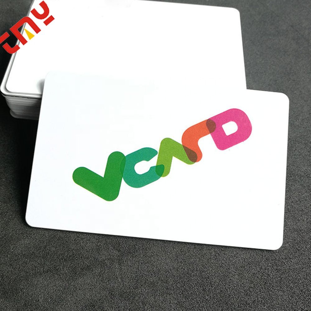 30mil Sublimation UV Inkjet Printable School Student Photo Identification Employee Badge Blank Plastic PVC ID Card For Visiting