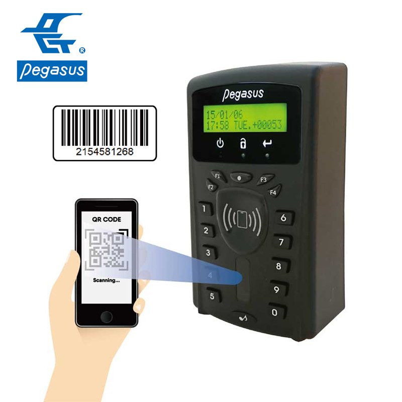 No Touch ISO15693 QR Code and RFID Card Access Controller