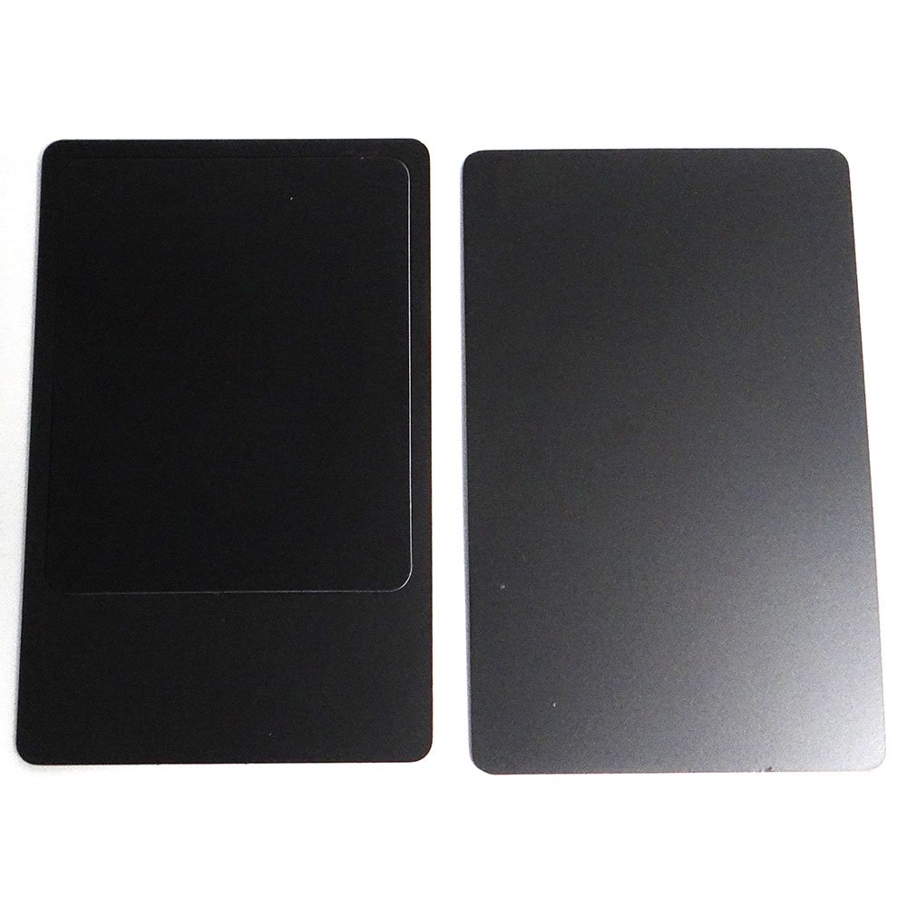 213 / 216 chip programmable 216 chip 888 byte Tap to go Matt Black NFC Stainless steel Metal Business Card
