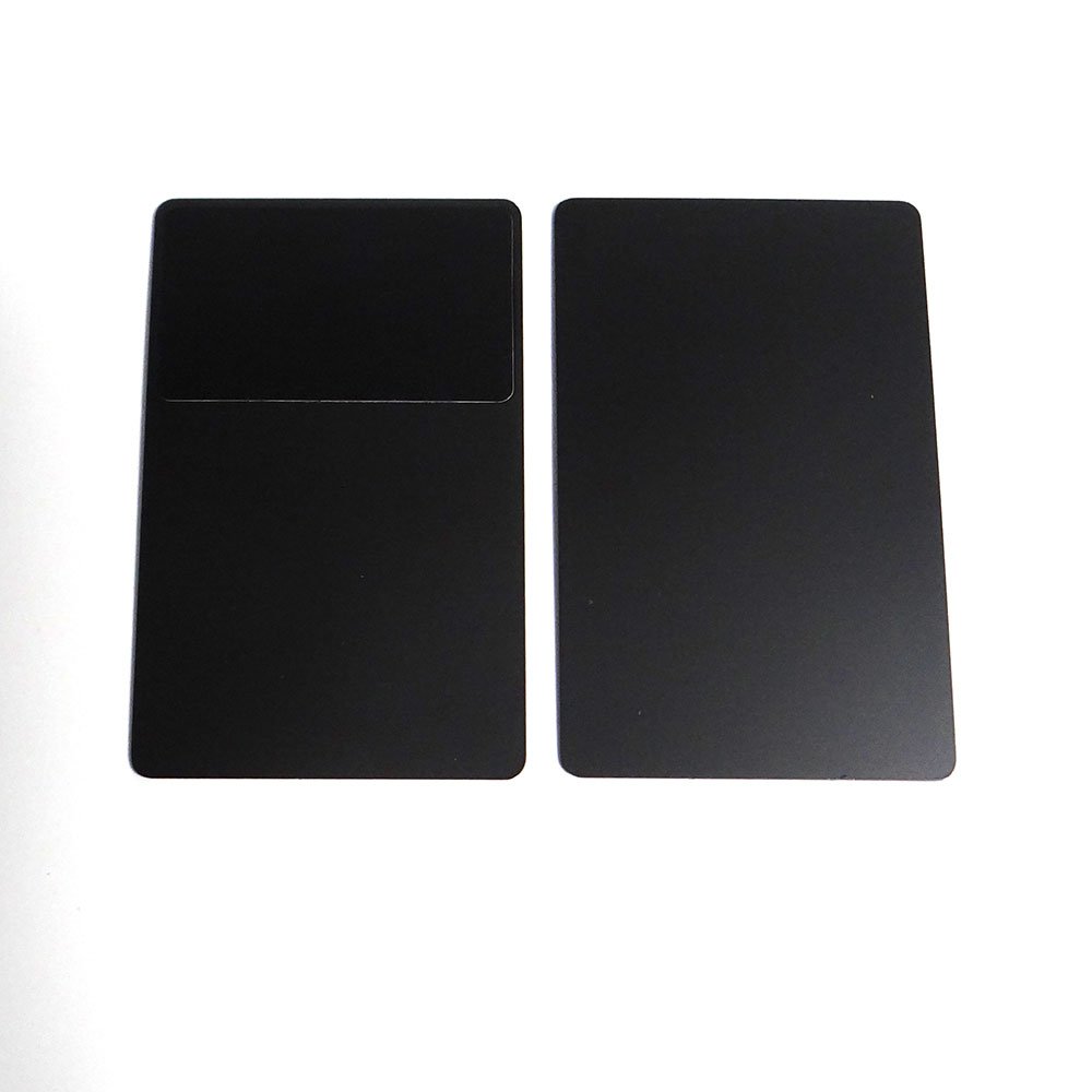 213 / 216 chip programmable 216 chip 888 byte Tap to go Matt Black NFC Stainless steel Metal Business Card