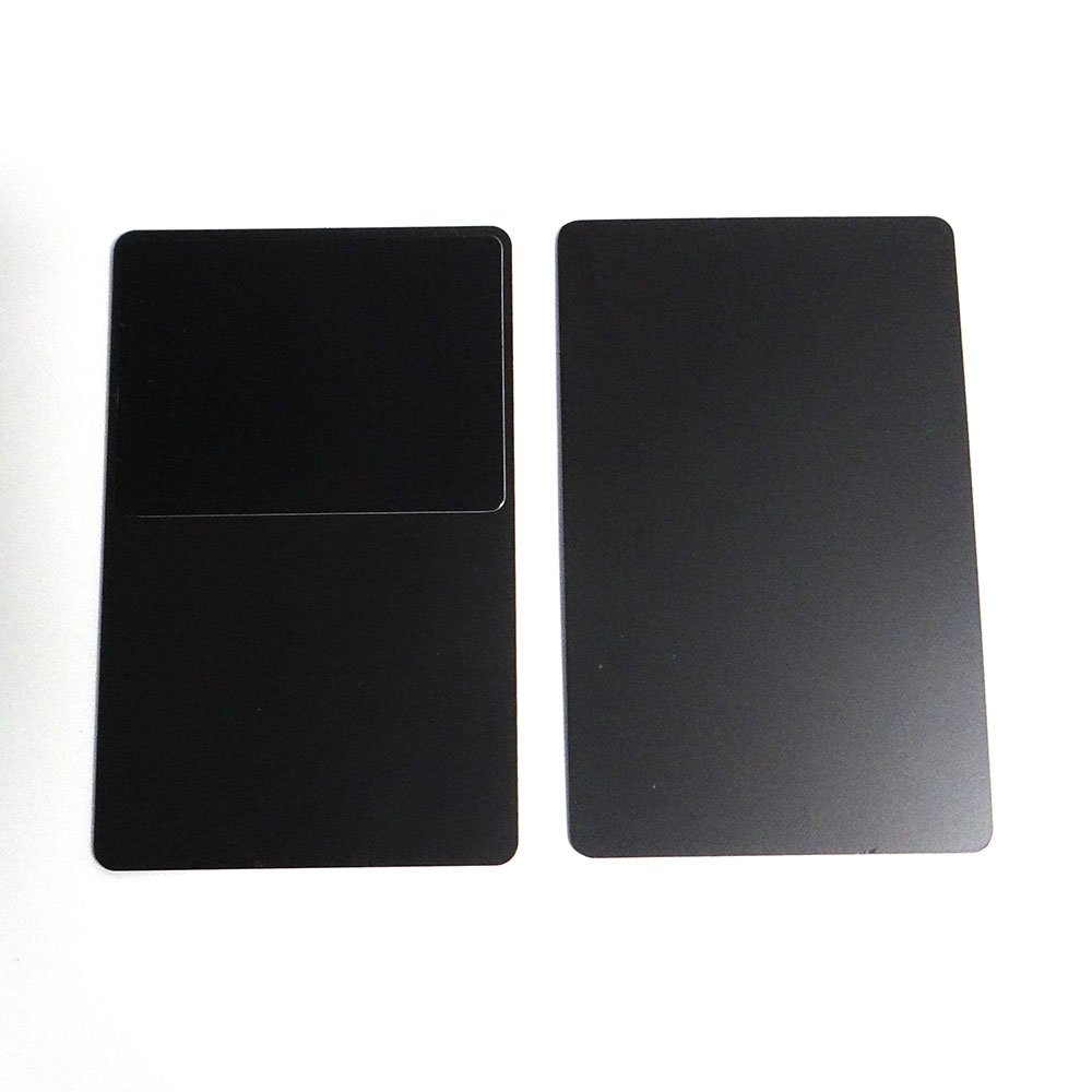213 / 216 chip programmable 216 chip 888 byte Tap to go Matt Black NFC Stainless steel Metal Business Card