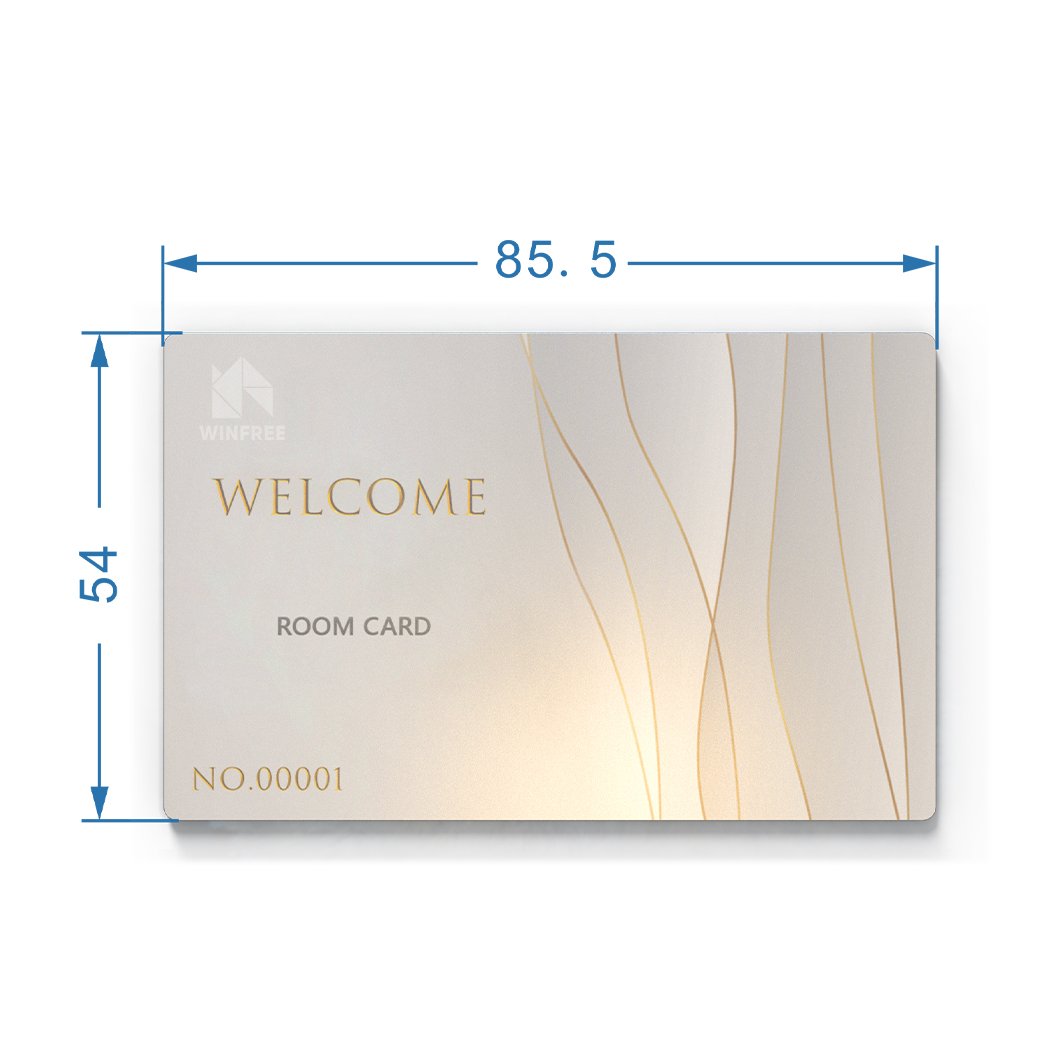 Guangdong-hyh Hotel Smart Room Card Customization Acess Control RFID Key Card