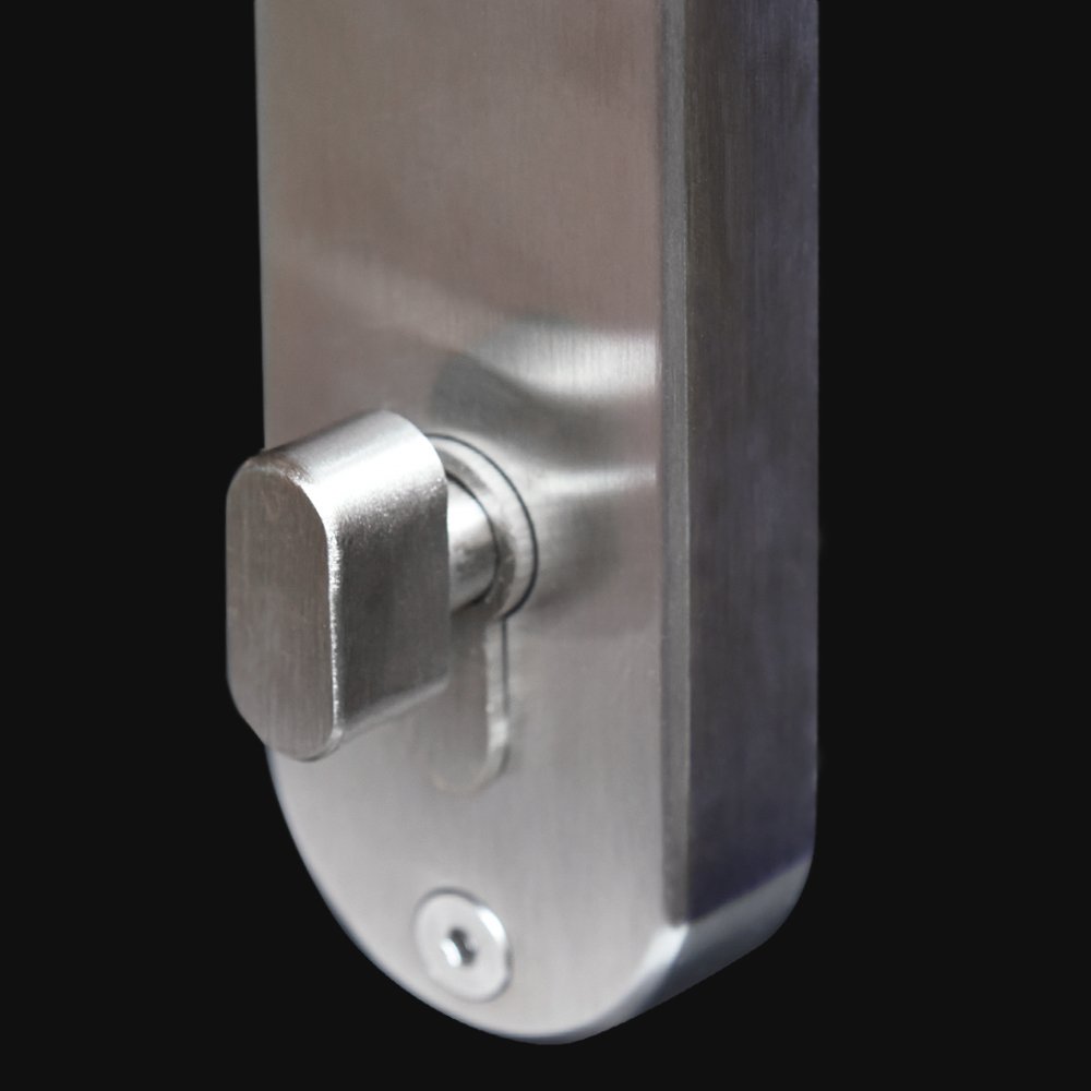 CE/ISO security card lock with z-wave remote