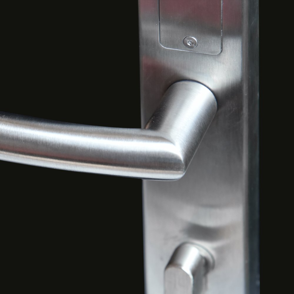 CE/ISO security card lock with z-wave remote