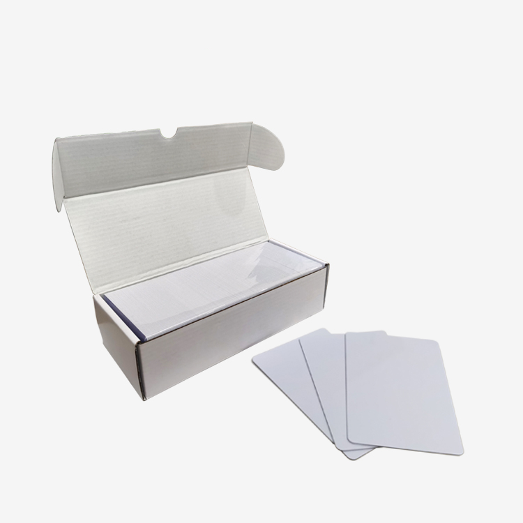 PVC 1.8mm thick white cards Contactless Blank NFC Rfid IC Card 13.56Mhz Smart Business Cards RFID Access Control