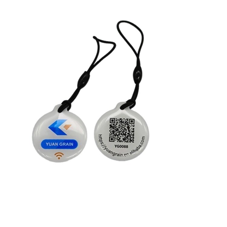 Top quality custom logo Nfc tag 125KHz/13.56MHZ/860-960mhz waterproof epoxy Rfid passive tag