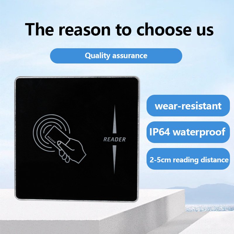 Proximity NFC IC 15693 Card reader 13.56mhz Support Mifare 1k Wiegand RFID Smart Card Reader For Door Access Control