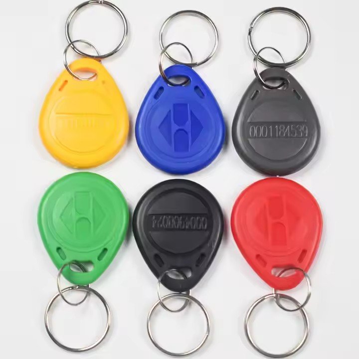 125Khz RFID Proximity EM ID EM4100 Card Token Tags Key Keyfobs for Access Control Time Attendance