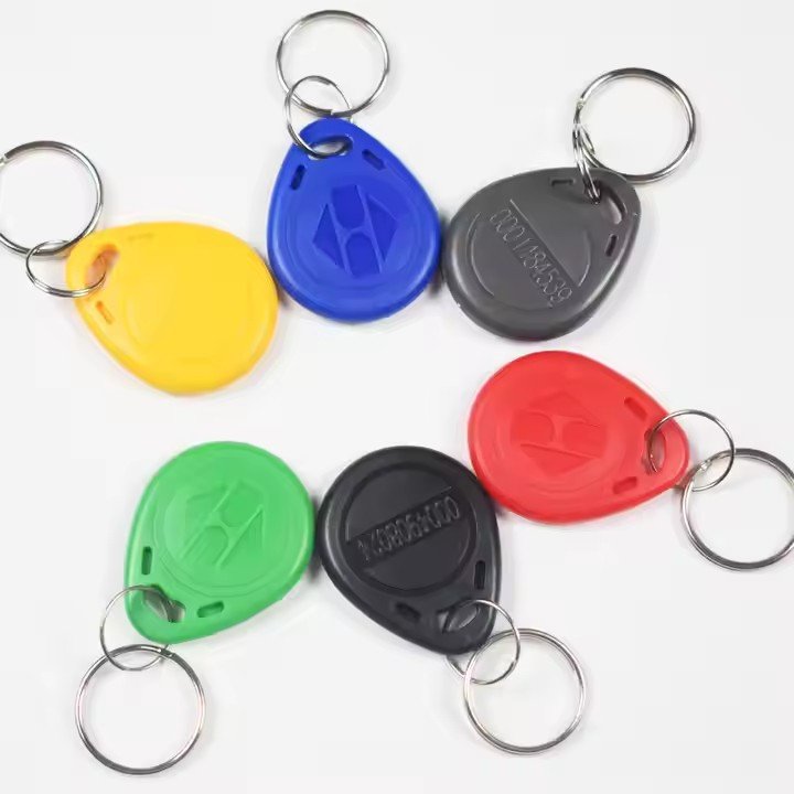 125Khz RFID Proximity EM ID EM4100 Card Token Tags Key Keyfobs for Access Control Time Attendance