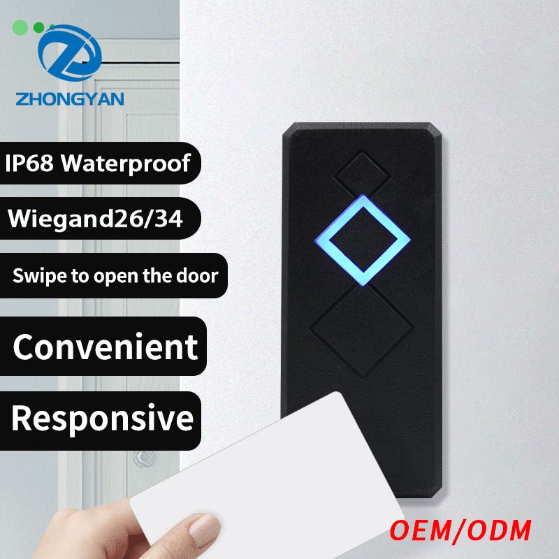 IOS 14443 RFID MF 1K 13.56Mhz IC RS232 RS485 UART TTL Interface Smart Access Control Contactless Card Reader