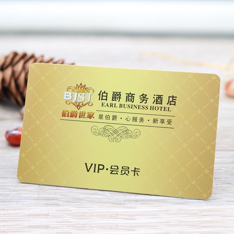 Custom Printed PVC Card 13.56Mhz NFC Business Card for Social Media Sharing Link metal business cards