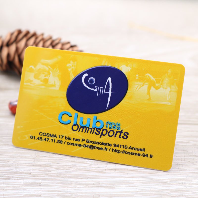 Custom Printed PVC Card 13.56Mhz NFC Business Card for Social Media Sharing Link metal business cards