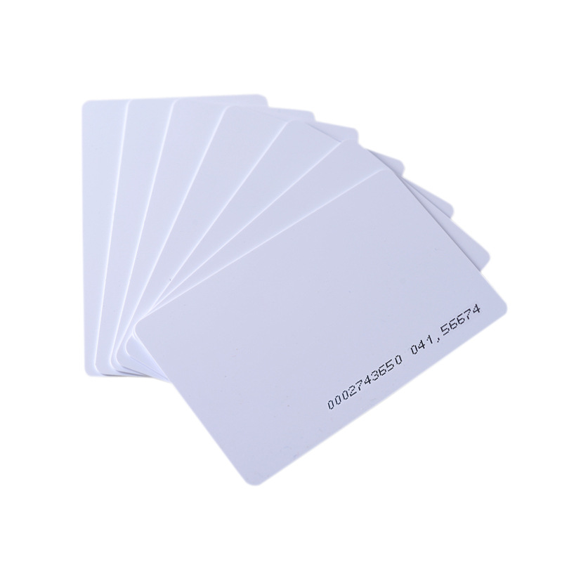 cheap customized ISO printable NFC blank card 213 215 216 smart PVC HF 13.56mhz RFID card for access control
