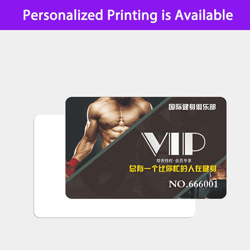 Customized size and Free design mifare 4k S70 RFID PVC hotel access control cards