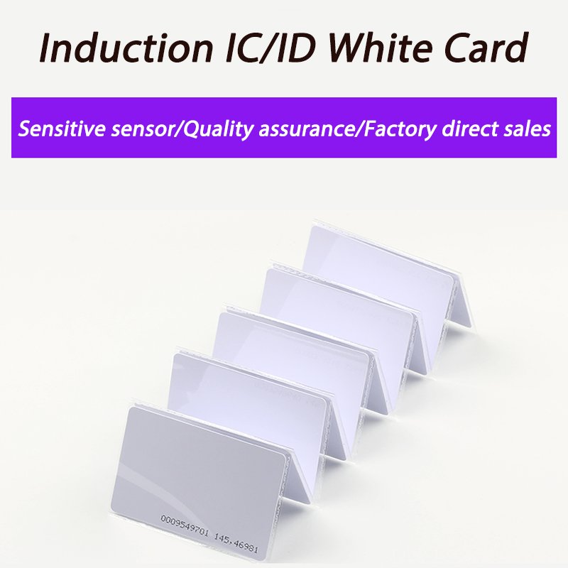Customized size and Free design mifare 4k S70 RFID PVC hotel access control cards