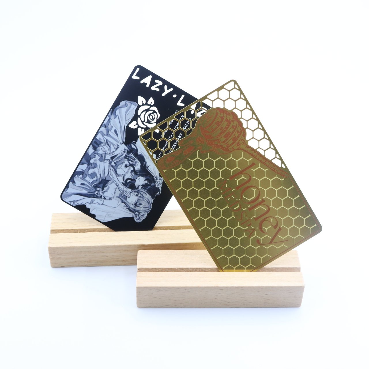 black Gold Metal Credit Card Sandblasted Emv Chip 4422 4428 Laser Engraved Blank Metal Business Gold Card