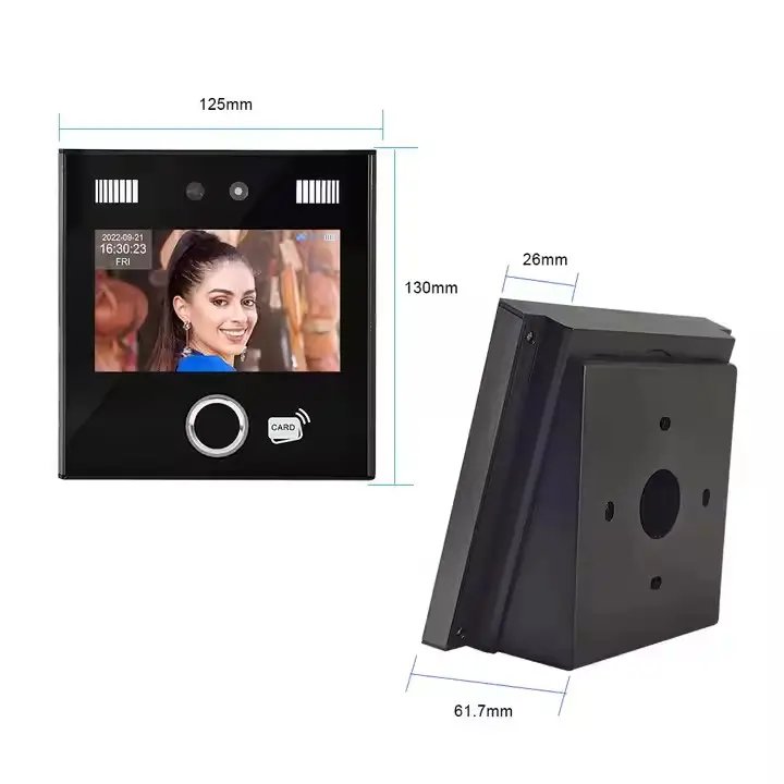 AI11F Web Cloud WIFI Dynamic AI Face Fingerprint Rfid Card Attendance Door Lock Access Control Device